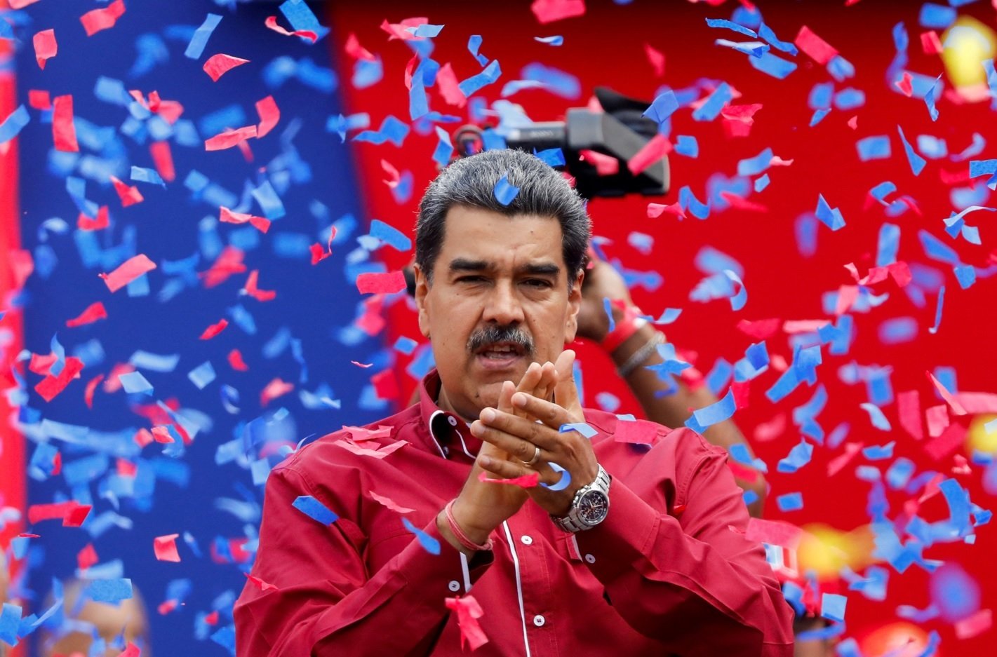 Conselho Nacional Eleitoral Anuncia Que Maduro Foi Reeleito Com 51,2% Dos Votos