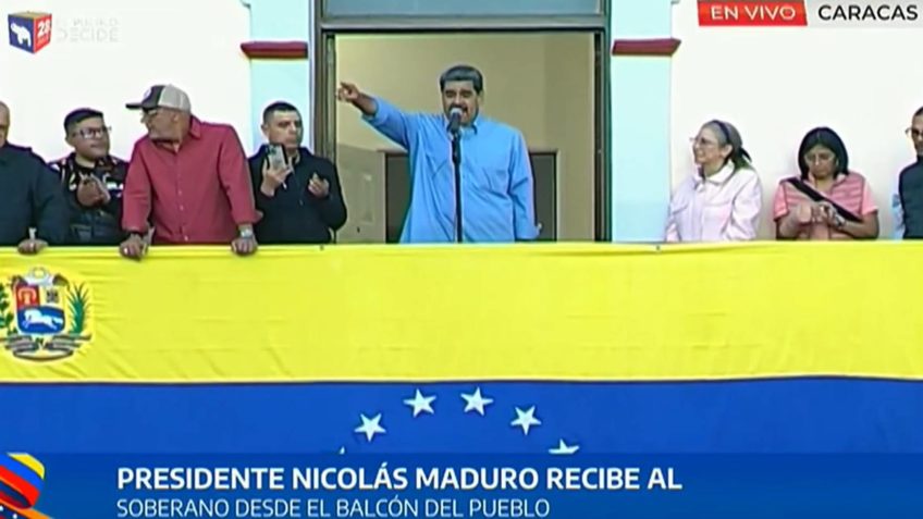 Maduro Coloca Militares E Policiais Nas Ruas Para "restituir A Paz"