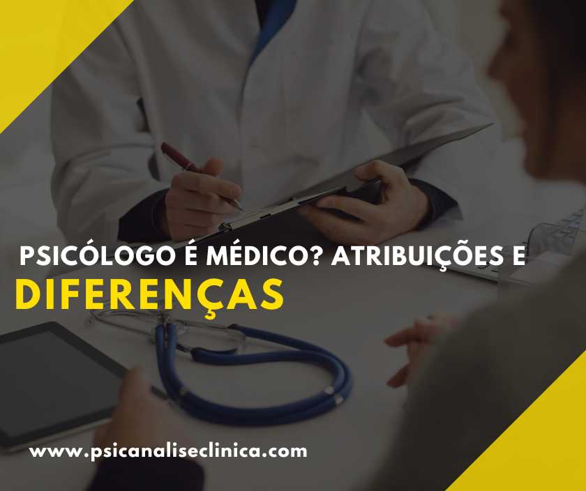 médico e psicólogo diferenças