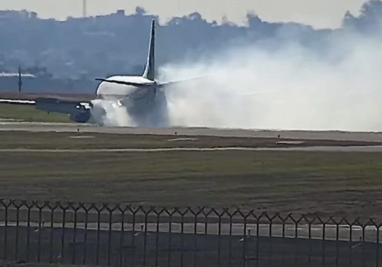 Avião Da Boeing Faz Pouso De Emergência, Estoura Pneu E Fecha Pista De Viracopos » Conexão Política