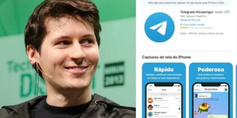 Downloads do Telegram no iOS aumentam após prisão de Durov