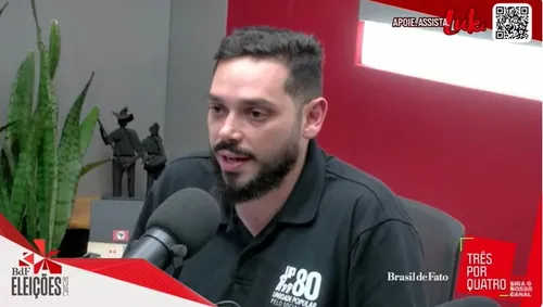 Em sabatina no BdF, Ricardo Senese afirma que apenas UP e extrema direita atuam na periferia