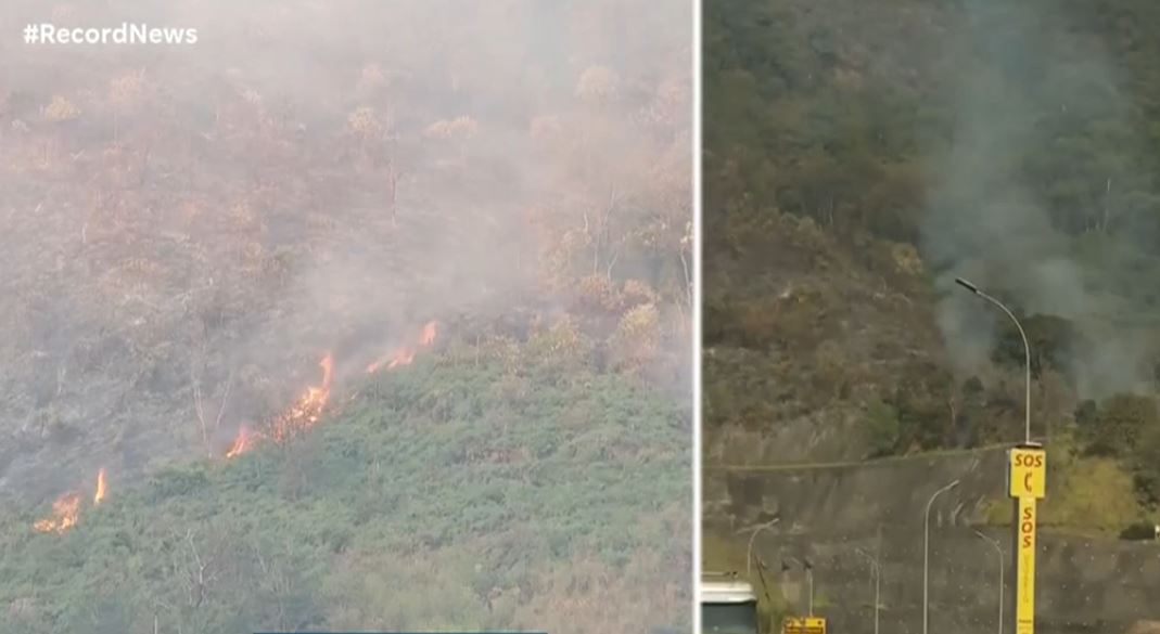 Incêndio Atinge área De Mata No Rodoanel, Em São Paulo