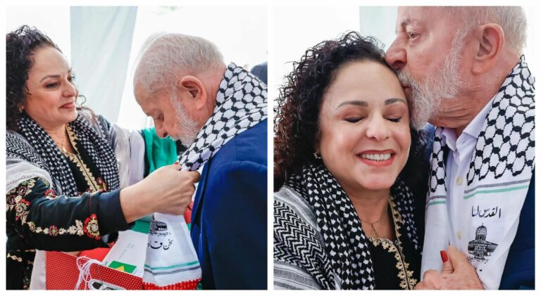 Lenço Palestino Vestido Por Lula Traz Mensagem Contra Israel