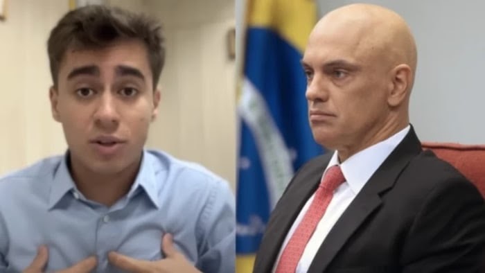 Nikolas propõe paralisar Congresso Nacional após Moraes suspender X