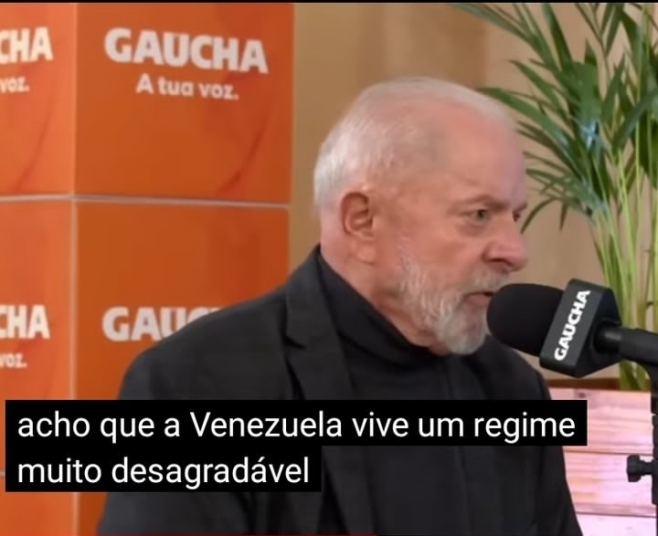 O “regime Desagradável” De Lula E O Fascismo Na Venezuela