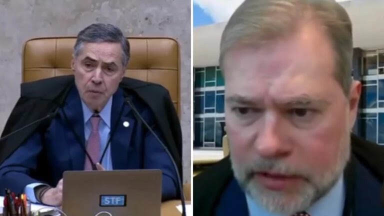 Toffoli E Barroso Discutem Durante Sessão Do STF, (Veja O Vídeo)