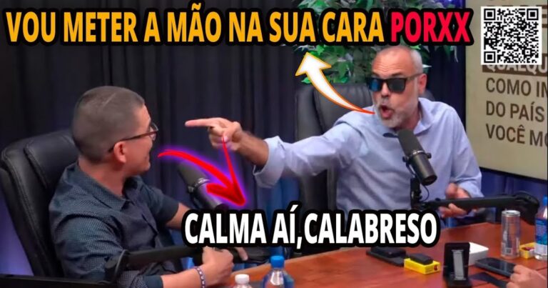 Treta: Renato Trezoitão E Allan Dos Santos Quase Saem Na Mão Ao Vivo Em Podcast, (Veja O Vídeo)