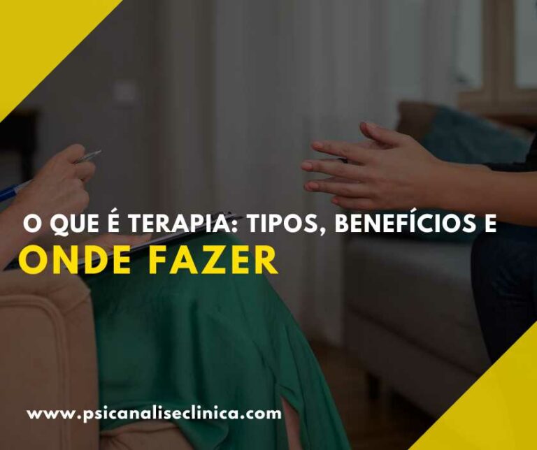 o que significa terapia