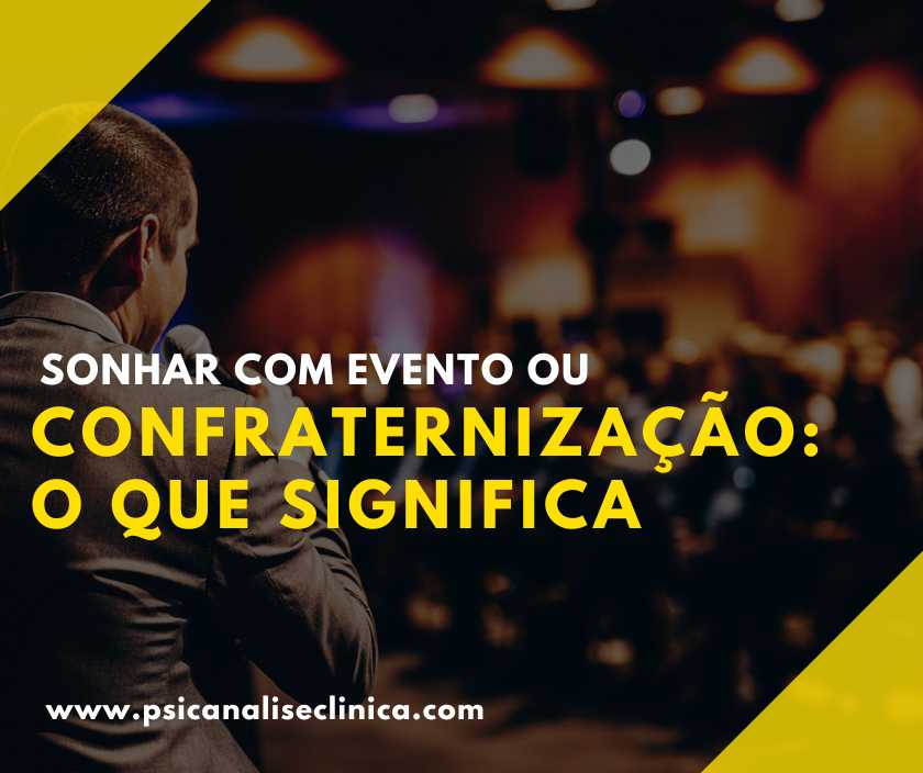 o que significa sonhar com evento