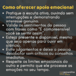 Apoio Emocional: como oferecer ou buscar ajuda