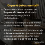 detox mental o que é