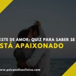 quiz para saber se está apaixonado